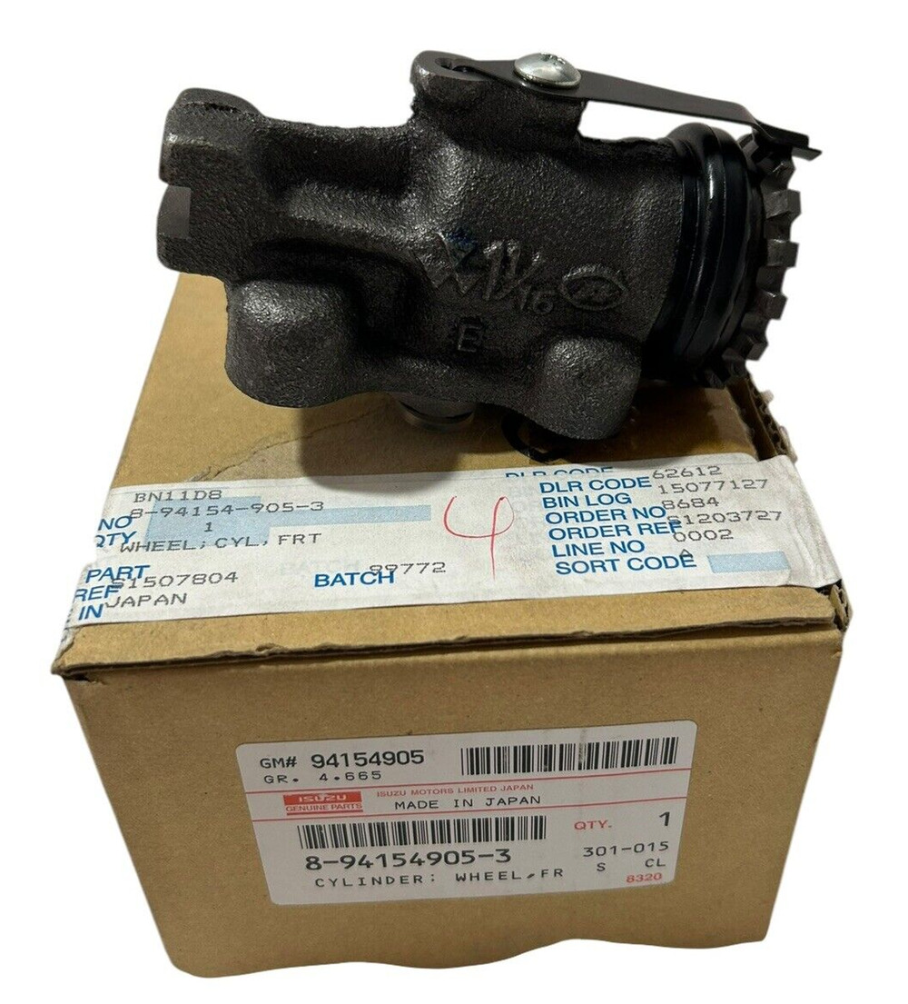 Genuine ISUZU 8-94154905-3 301-015 Brake Wheel Cylinder Front HTF RARE